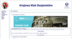 Desktop Screenshot of kki.org.pl